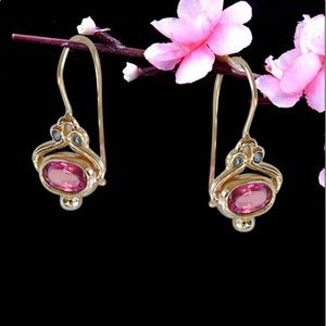 AAA CZ Stone Drop Earrings